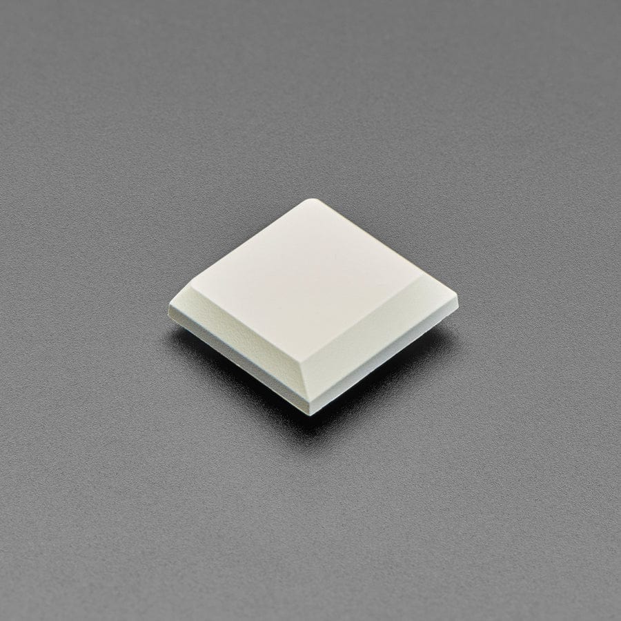 Kailh CHOC Slim Key Caps - Milky White - 10 pack by Adafruit - The Pi Hut