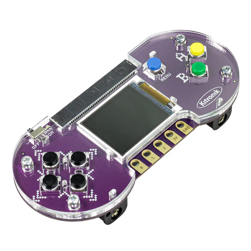 Kitronik ARCADE for micro:bit and MakeCode Arcade by Kitronik - The Pi Hut
