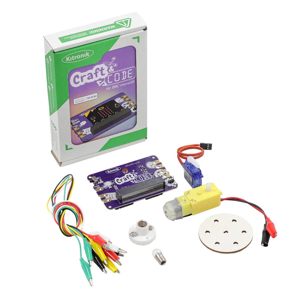 Kitronik Craft & Code for the BBC micro:bit by Kitronik - The Pi Hut