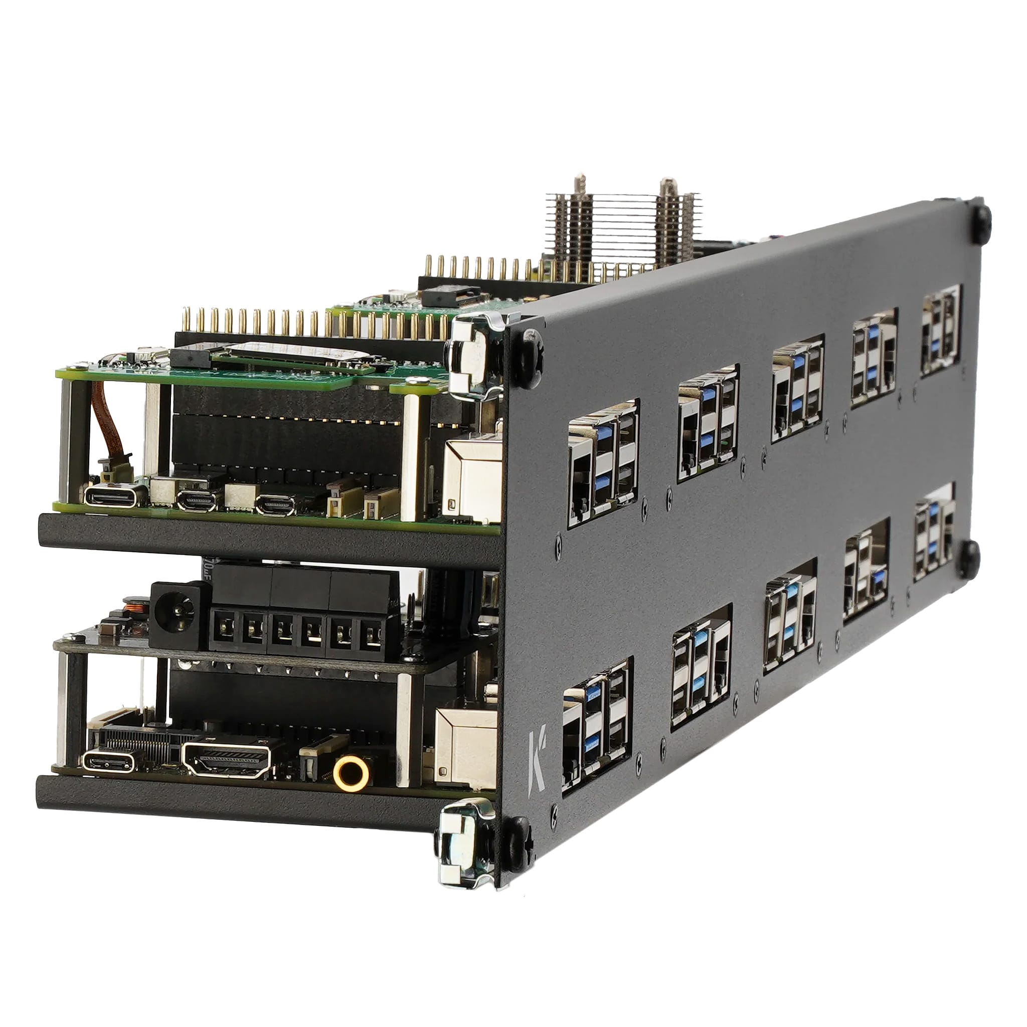 KKSB 19" 2U Rack Panel for Raspberry Pi by KKSB - The Pi Hut