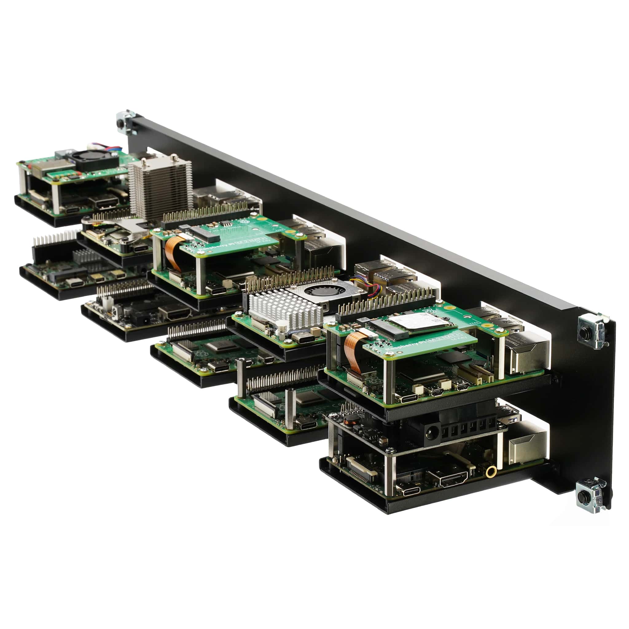 KKSB 19" 2U Rack Panel for Raspberry Pi by KKSB - The Pi Hut