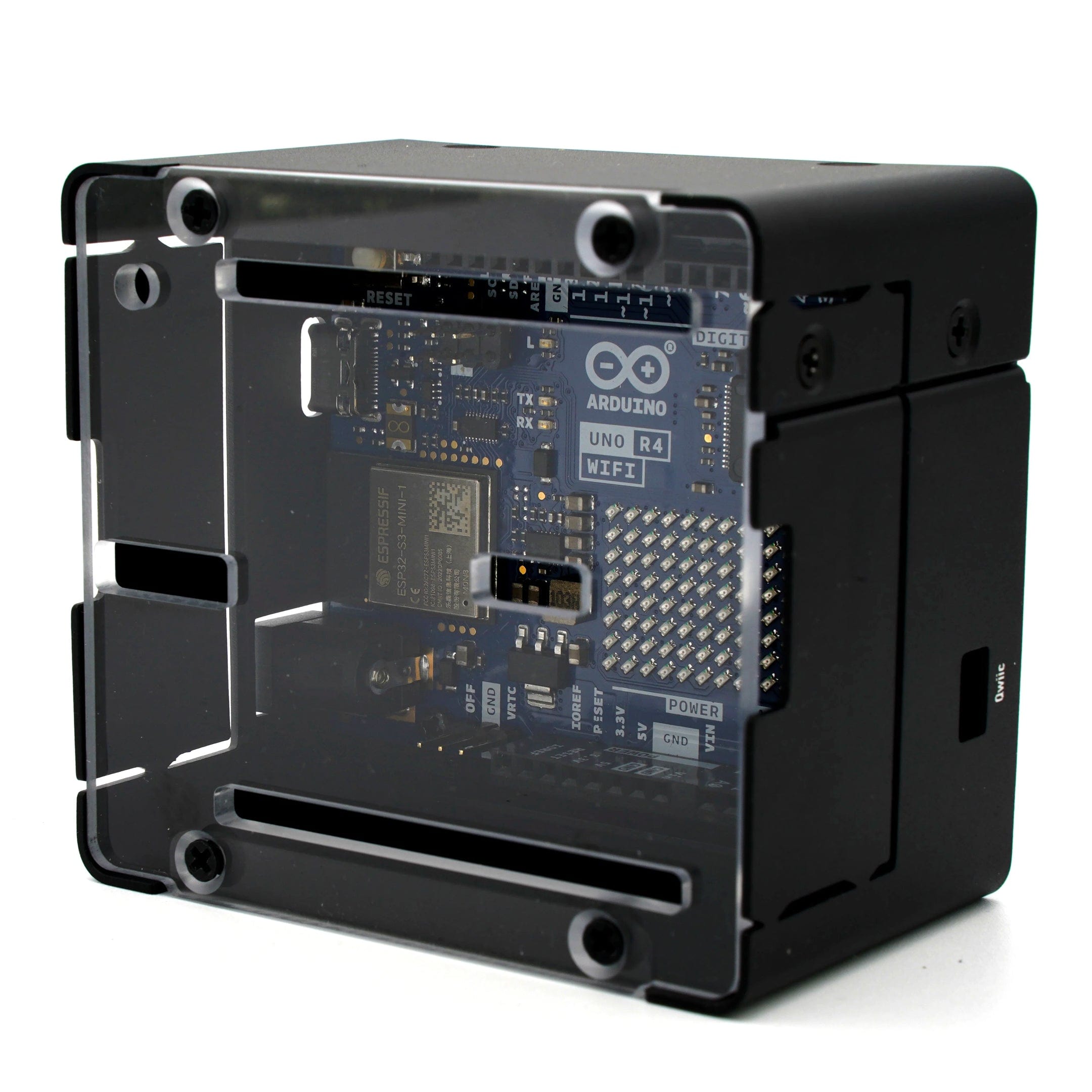 KKSB Arduino UNO R4 Project Case for UNO R4 Minima and WiFi by KKSB - The Pi Hut