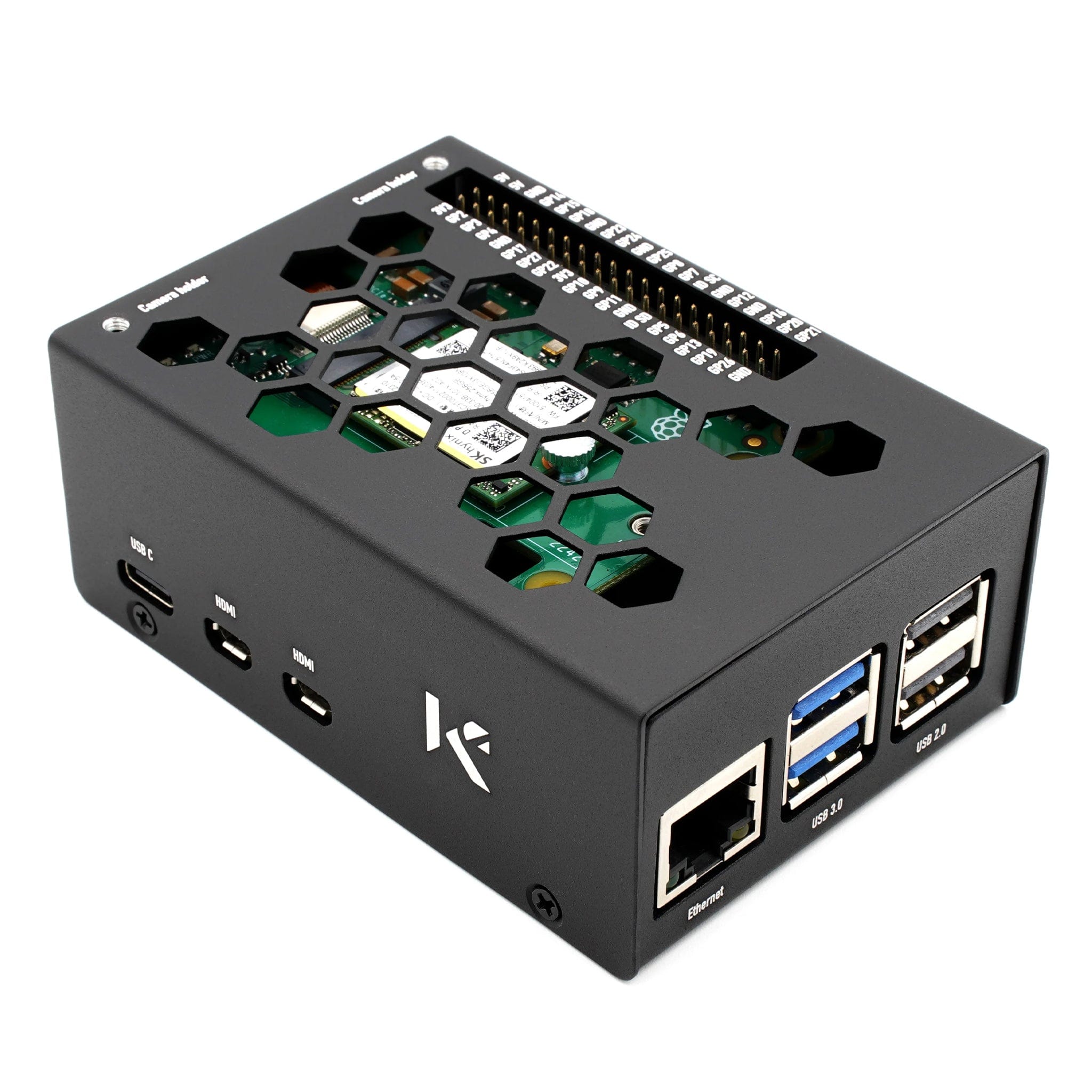 KKSB Case for Raspberry Pi 5 and M.2 NVMe HAT