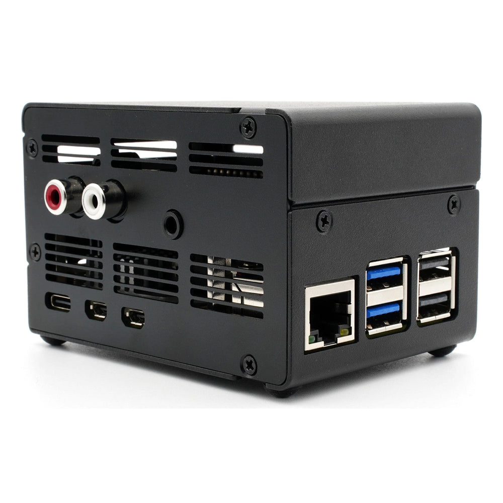 KKSB Case for Raspberry Pi 5 and Raspberry Pi DAC+ and DAC Pro Sound Cards by KKSB - The Pi Hut