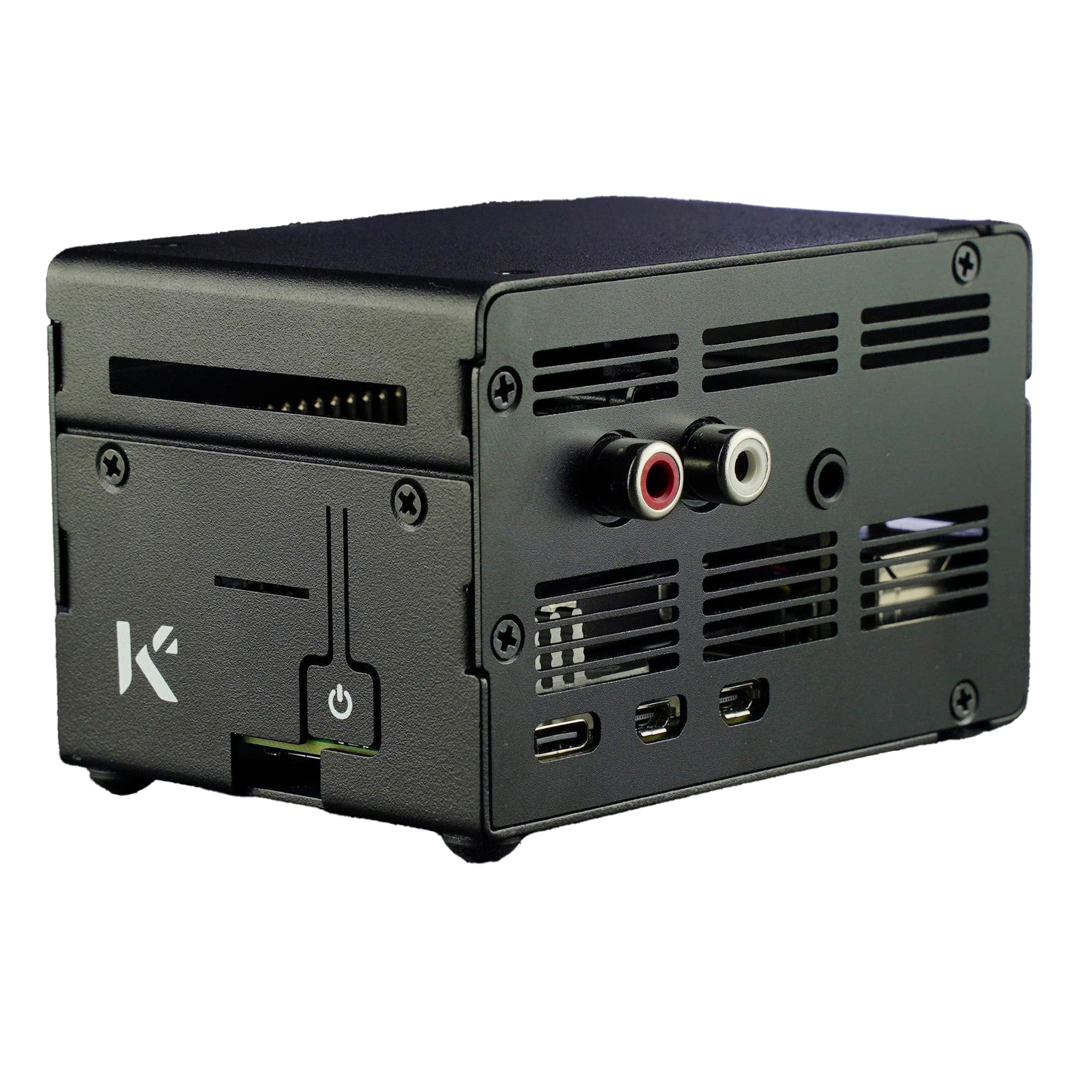 KKSB Case for Raspberry Pi 5 and Raspberry Pi DAC+ and DAC Pro Sound Cards by KKSB - The Pi Hut