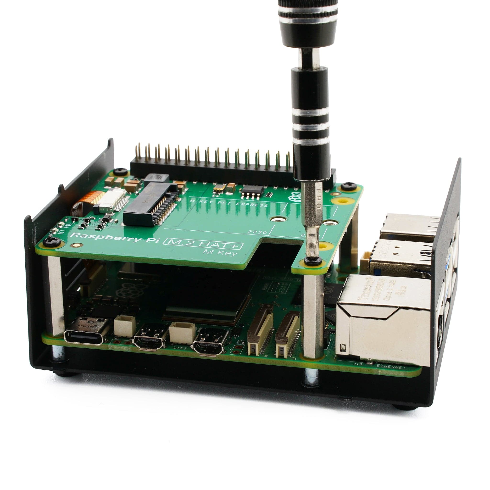 KKSB M.2 HAT+ Case for Raspberry Pi 5 by KKSB - The Pi Hut