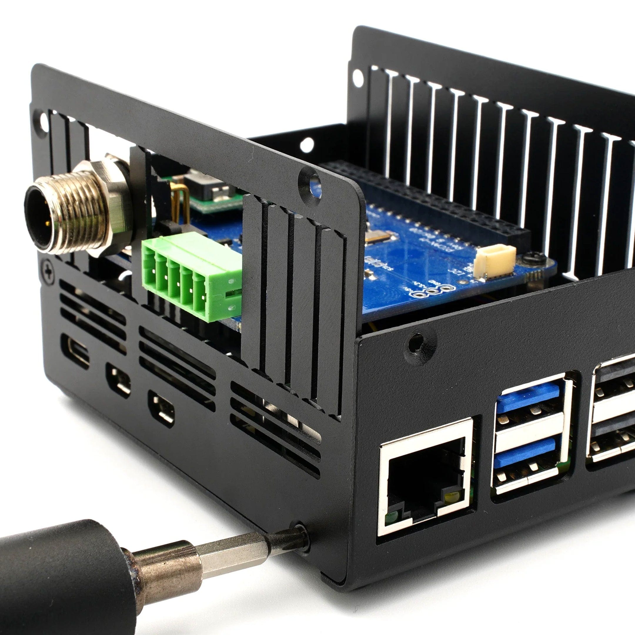 KKSB Raspberry Pi 5 Case for HATs, NVMe HATs and Coolers by KKSB - The Pi Hut