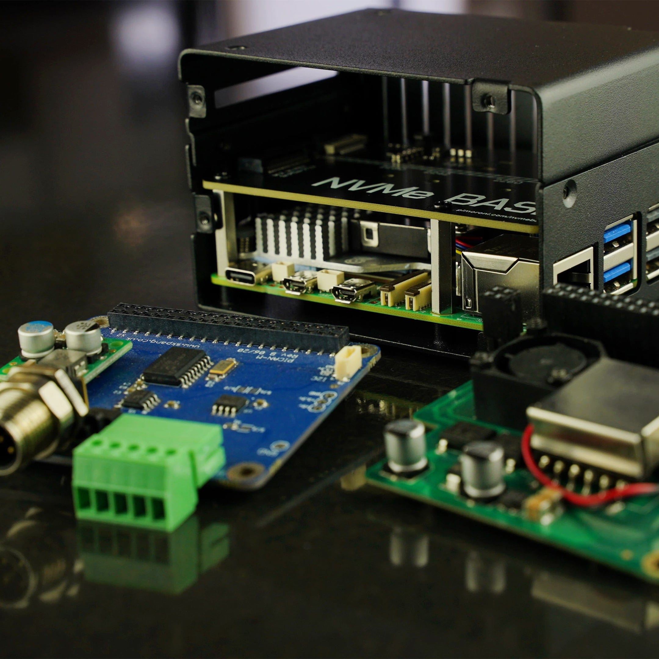 KKSB Raspberry Pi 5 Case for HATs, NVMe HATs and Coolers by KKSB - The Pi Hut