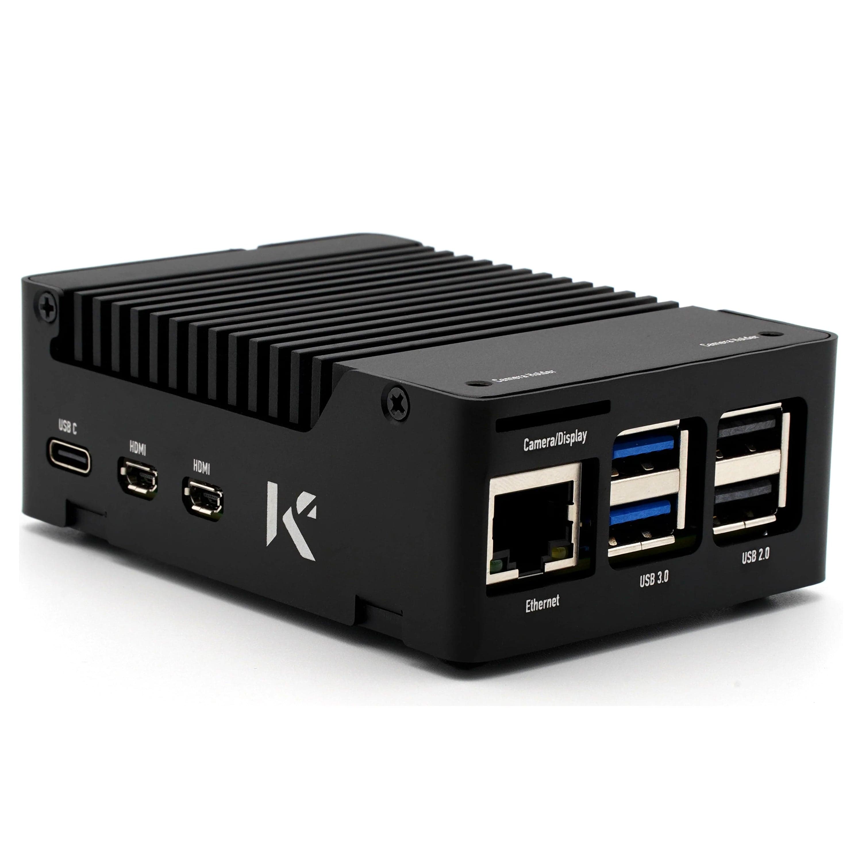 KKSB Raspberry Pi 5 Case with Aluminium Heatsink for Passive Cooling by KKSB - The Pi Hut