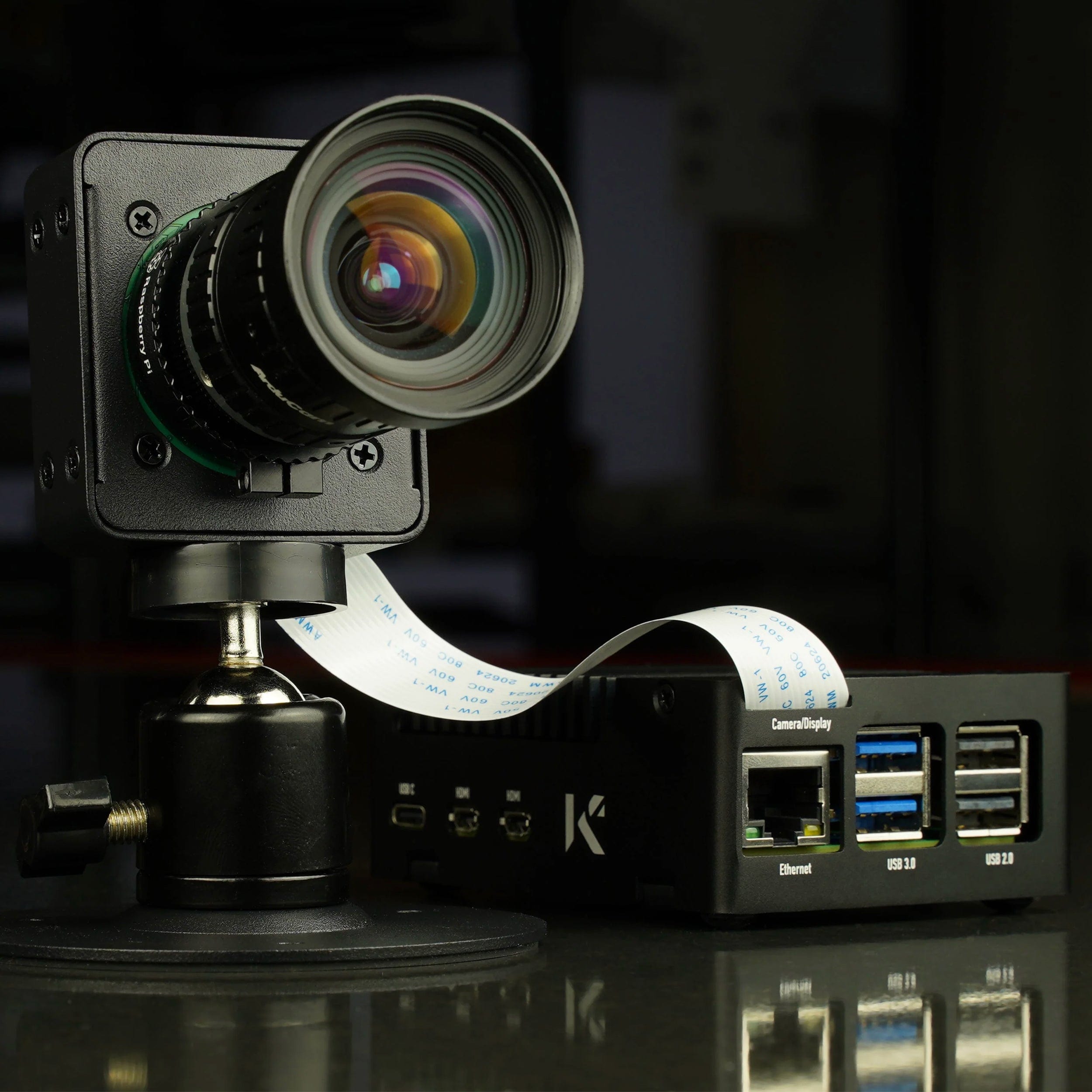 KKSB SBC Camera Case with 360 Degree Rotation Holder by KKSB - The Pi Hut