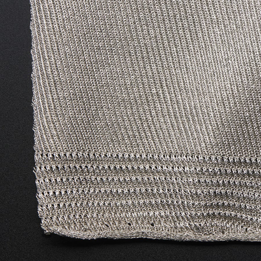 Knit Conductive Fabric - Silver 20cm square by Adafruit - The Pi Hut