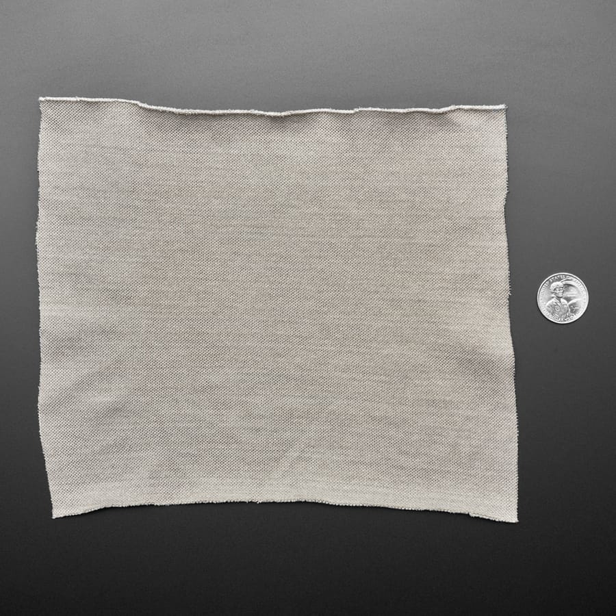 Knit Jersey Conductive Fabric - 20cm square by Adafruit - The Pi Hut