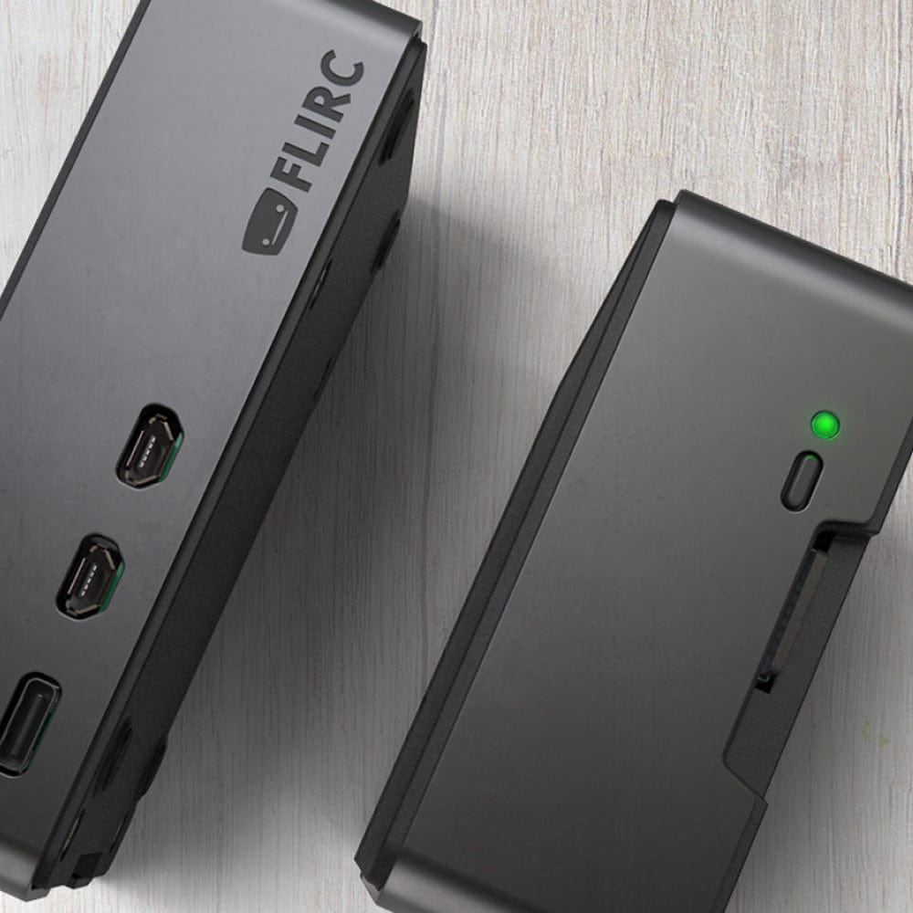 Kodi Edition Raspberry Pi 5 FLIRC Case by FLIRC - The Pi Hut
