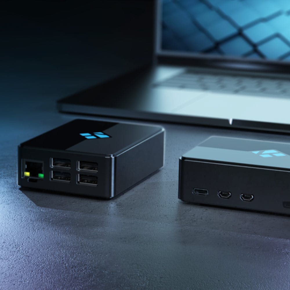 Kodi Edition Raspberry Pi 5 FLIRC Case by FLIRC - The Pi Hut