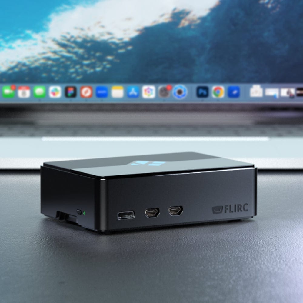 Kodi Edition Raspberry Pi 5 FLIRC Case by FLIRC - The Pi Hut