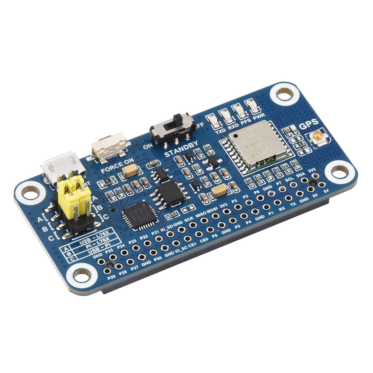 L76K GNSS HAT for Raspberry Pi by Waveshare - The Pi Hut
