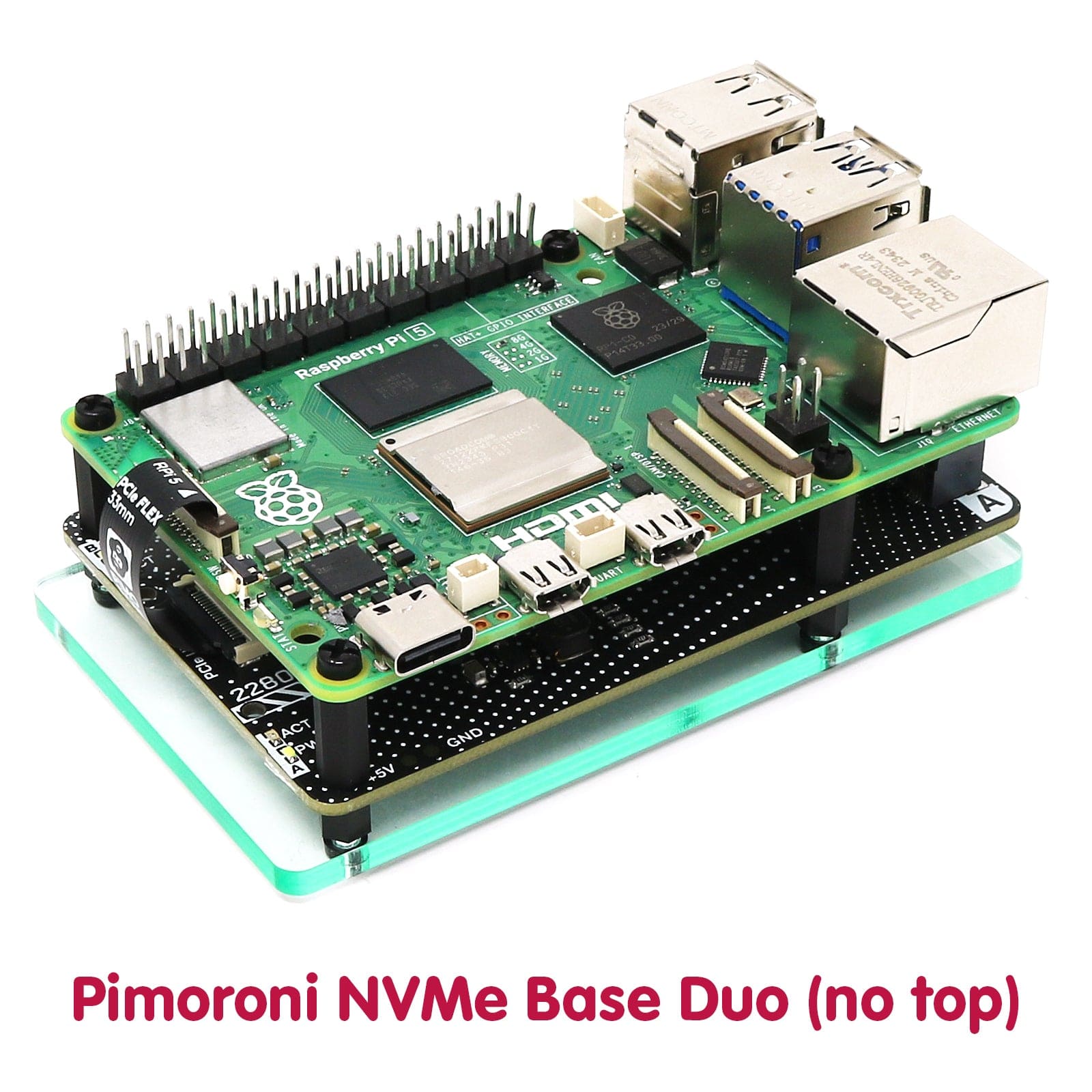 Layer Case for Pineboards HATs by The Pi Hut - The Pi Hut