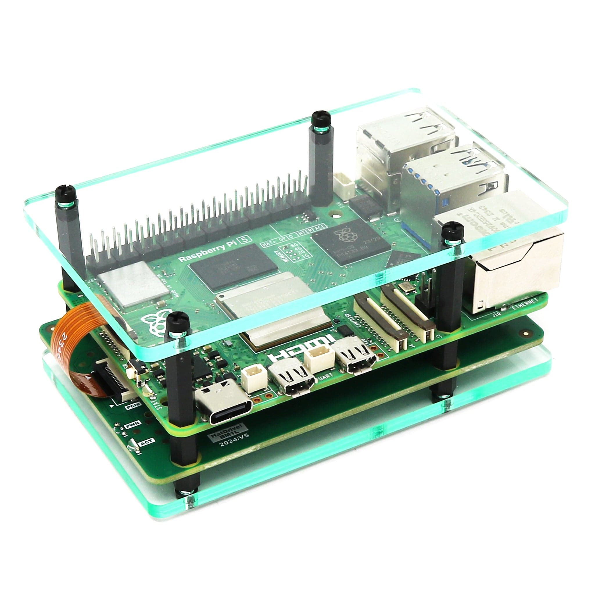 Layer Case for Pineboards HATs by The Pi Hut - The Pi Hut