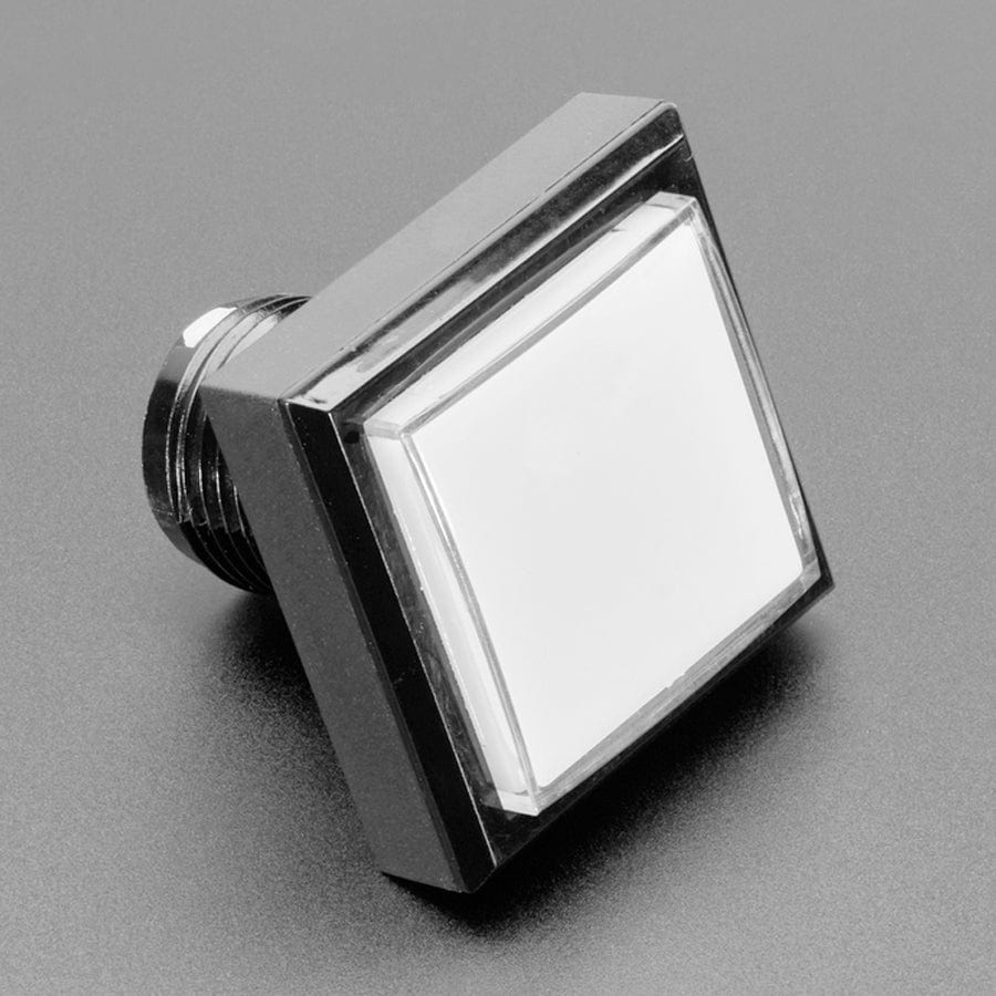 LED Illuminated Push Button - 44mm Square by Adafruit - The Pi Hut