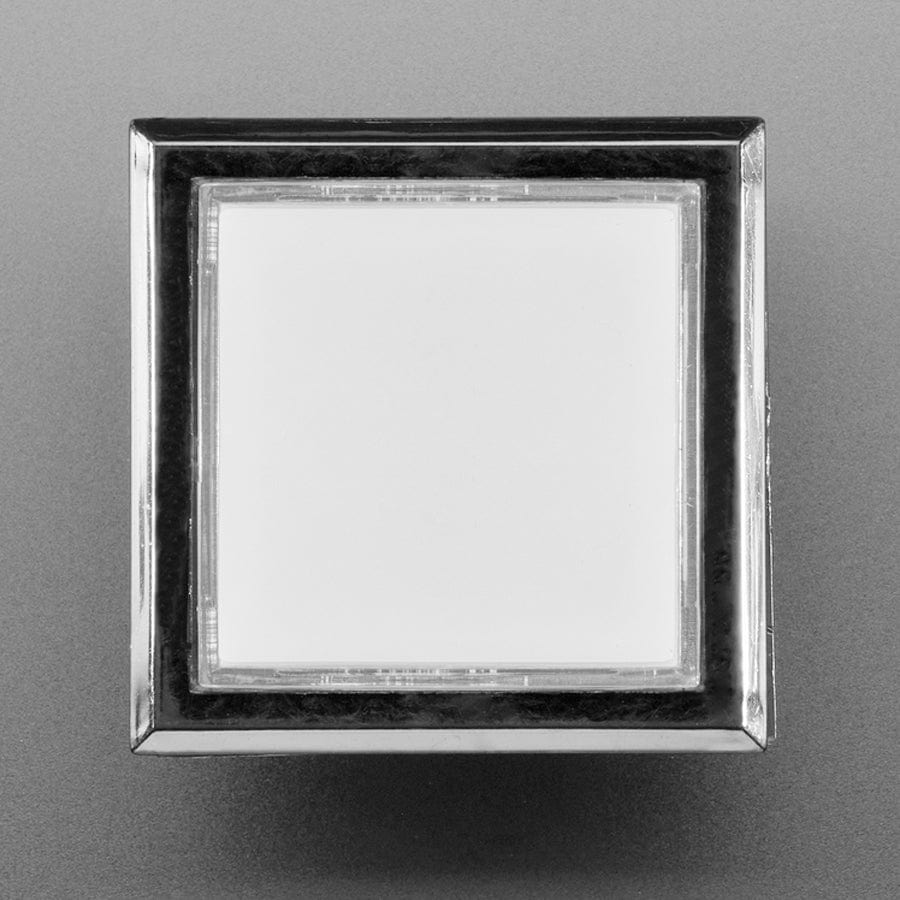 LED Illuminated Push Button - 44mm Square by Adafruit - The Pi Hut