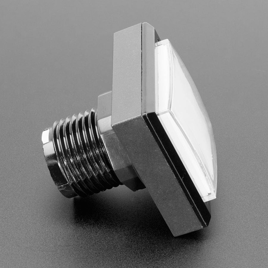 LED Illuminated Push Button - 44mm Square by Adafruit - The Pi Hut
