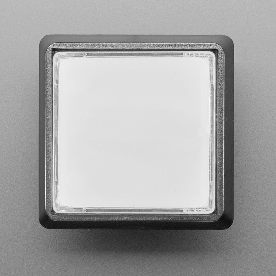 LED Illuminated Push Button - 51mm Square by Adafruit - The Pi Hut
