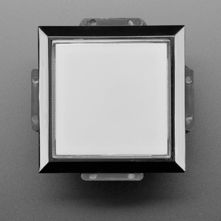 LED Illuminated Pushbutton - 60mm Square by Adafruit - The Pi Hut