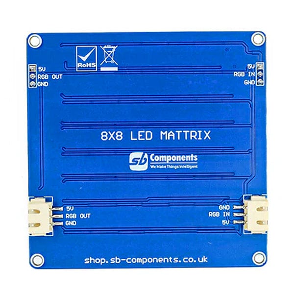 LED Matrix Breakout (8x8) by SBC - The Pi Hut
