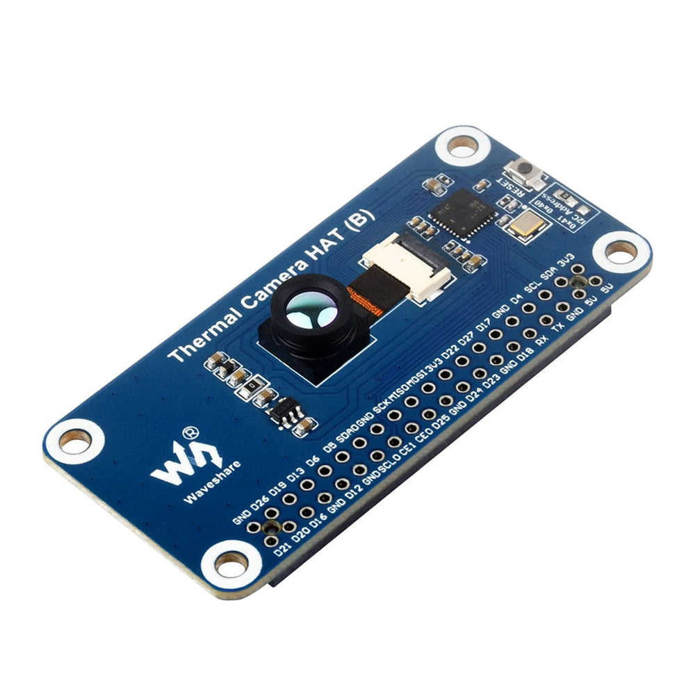 Long-Wave IR Thermal Imaging Camera HAT for Raspberry Pi (Image Processing Algorithm) by Waveshare - The Pi Hut