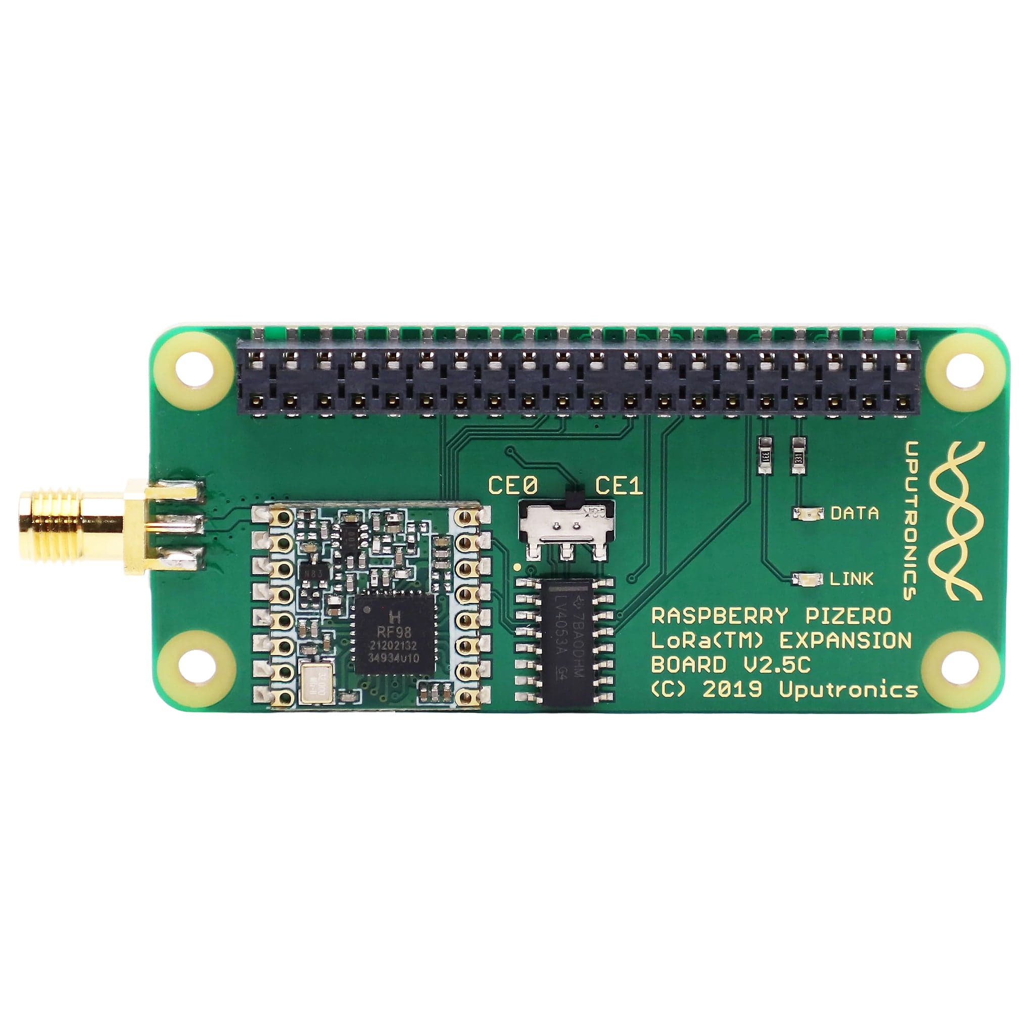 LoRa(TM) Expansion Board for Raspberry Pi Zero (434Mhz) by Uputronics - The Pi Hut