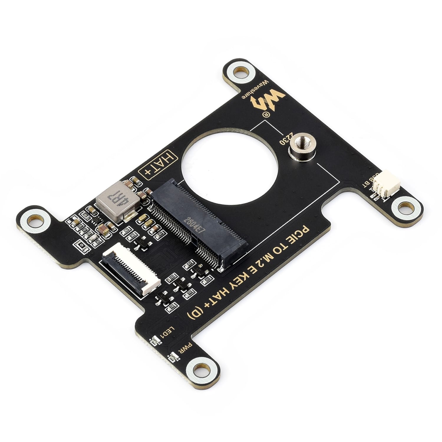 M.2 E-Key HAT (D) for Raspberry Pi 5 by Waveshare - The Pi Hut