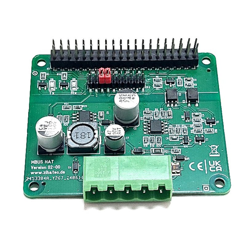 M-Bus HAT for Raspberry Pi v2.0 by Zihatec - The Pi Hut