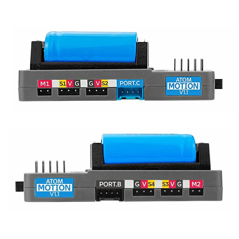 M5Stack ATOMIC Motion Base v1.1 with Power Monitor by M5Stack - The Pi Hut