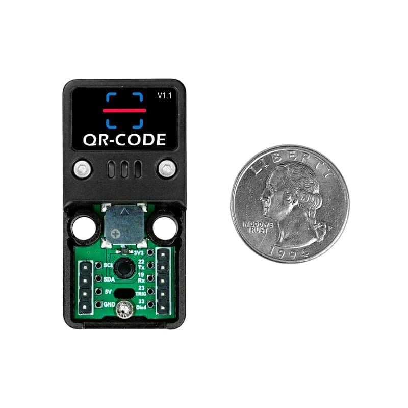 M5Stack ATOMIC (W/O Atom Lite) 2D/1D Barcode Scanner Base by M5Stack - The Pi Hut