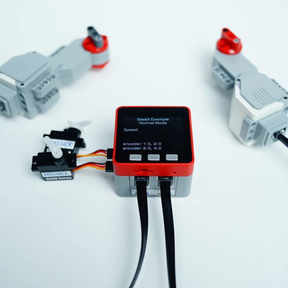M5Stack BaseX EV3-Compatible Motor Base by M5Stack - The Pi Hut