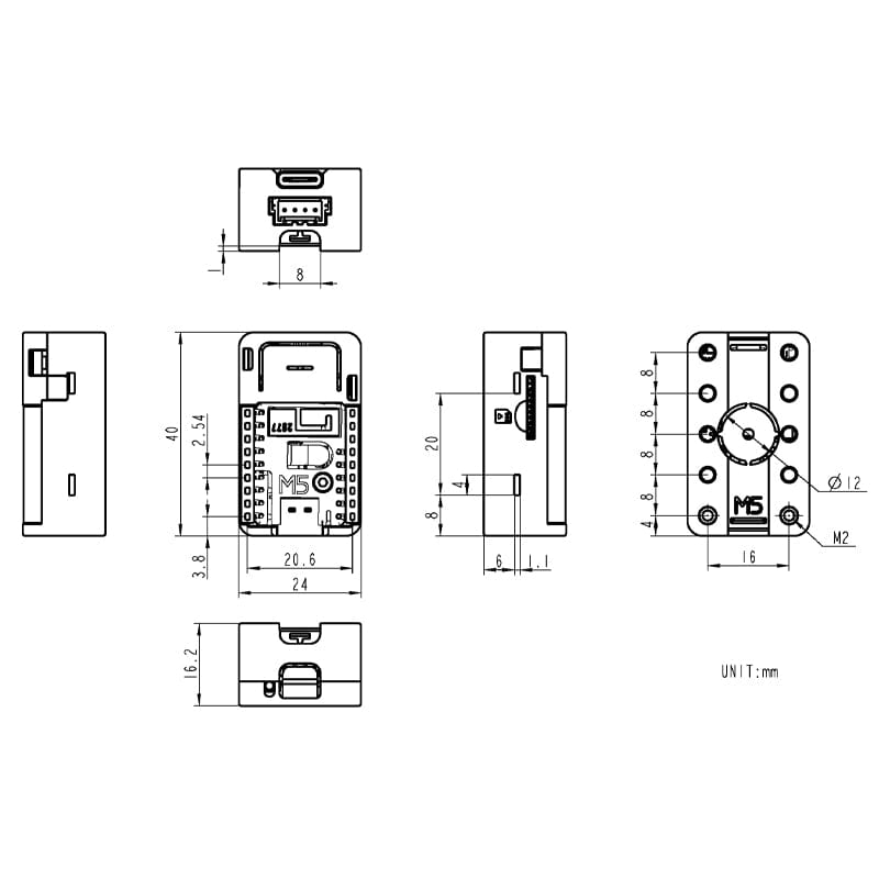 M5Stack Capsule Kit with M5StampS3 by M5Stack - The Pi Hut