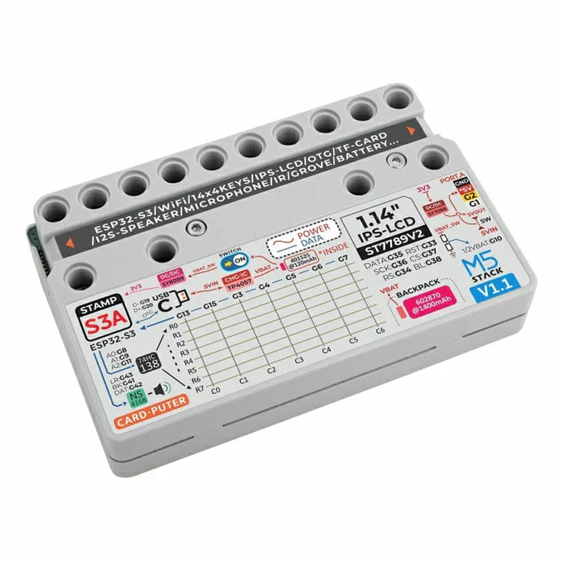 M5Stack Cardputer with M5StampS3 v1.1 by M5Stack - The Pi Hut