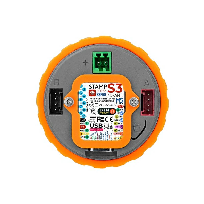 M5Stack Dial - ESP32-S3 Smart Rotary Knob with 1.28" Round Touch Screen - The Pi Hut