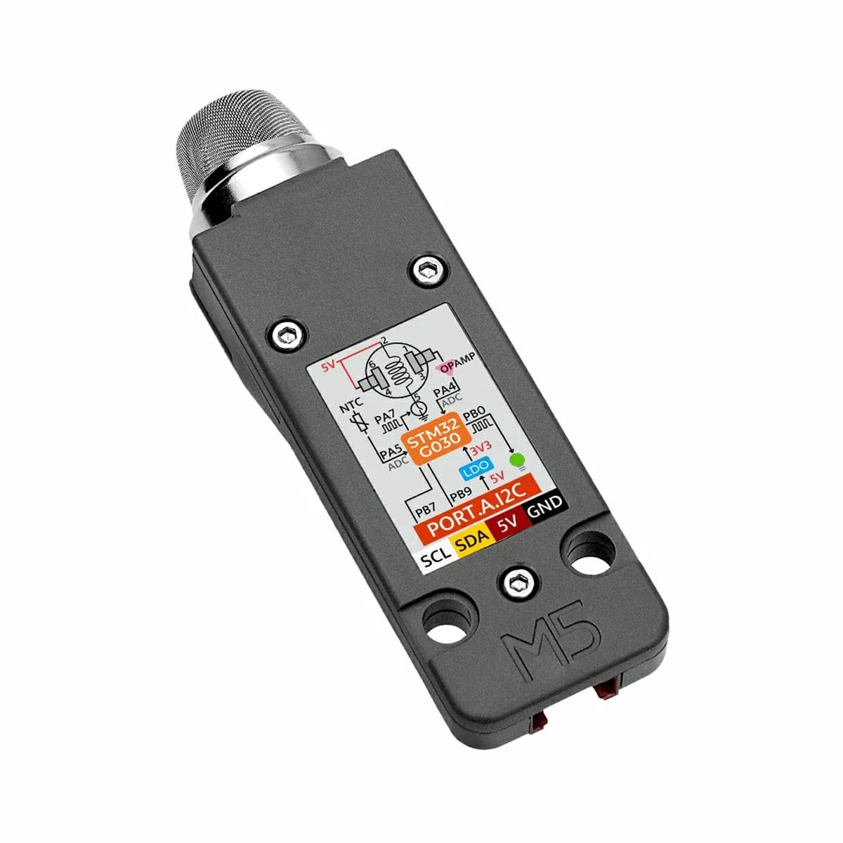 M5Stack MQ-5 Gas Unit (STM32G030) by M5Stack - The Pi Hut