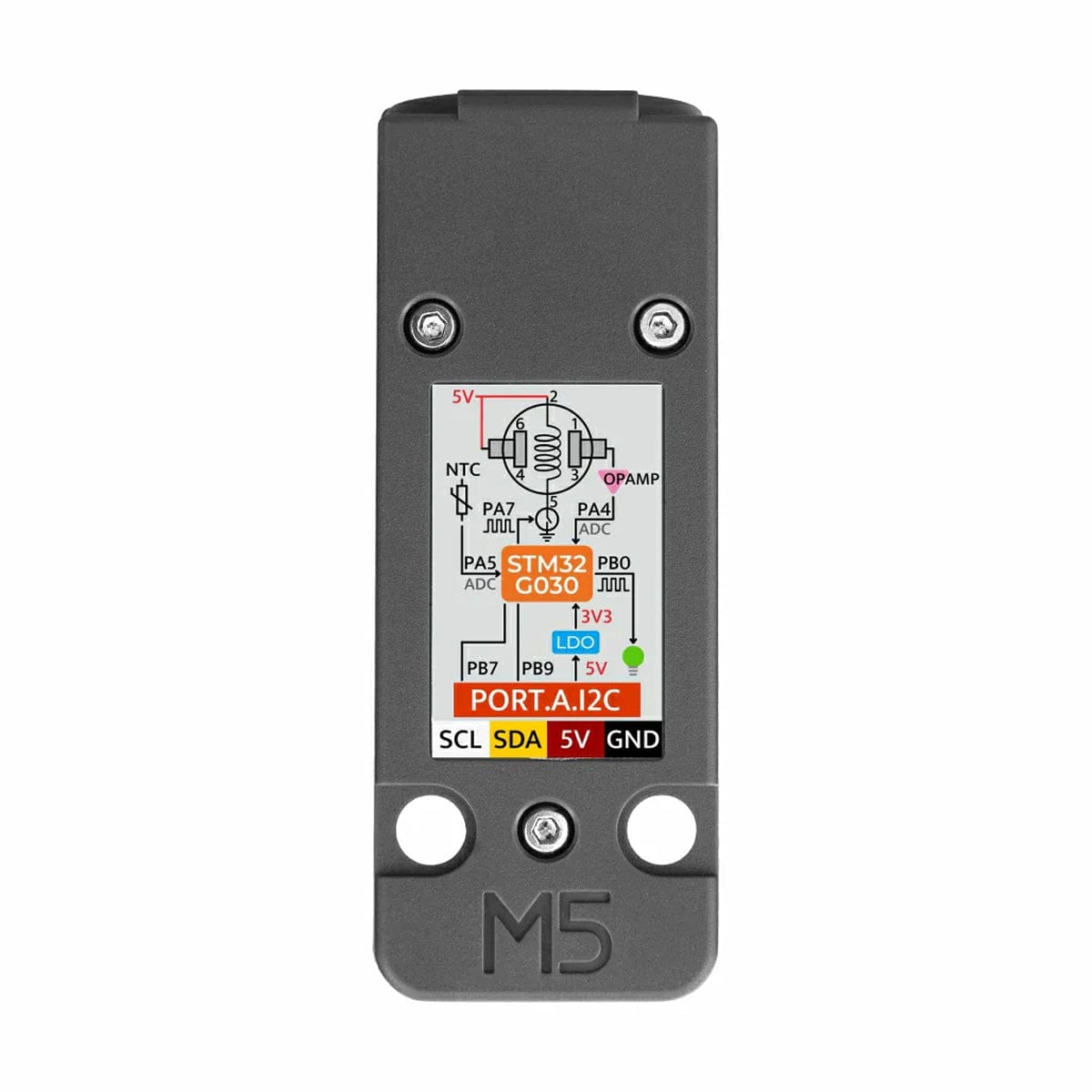 M5Stack MQ-5 Gas Unit (STM32G030) by M5Stack - The Pi Hut