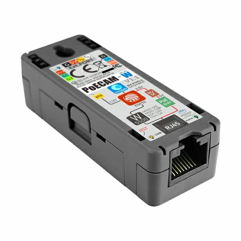 M5Stack PoE Camera with Wi-Fi (OV3660) by M5Stack - The Pi Hut
