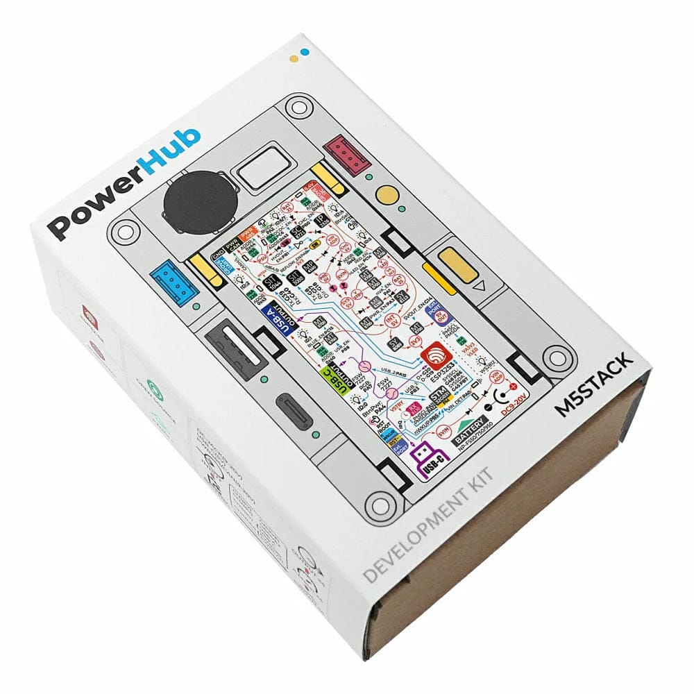 M5Stack PowerHub IoT Development Kit (ESP32-S3) by M5Stack - The Pi Hut