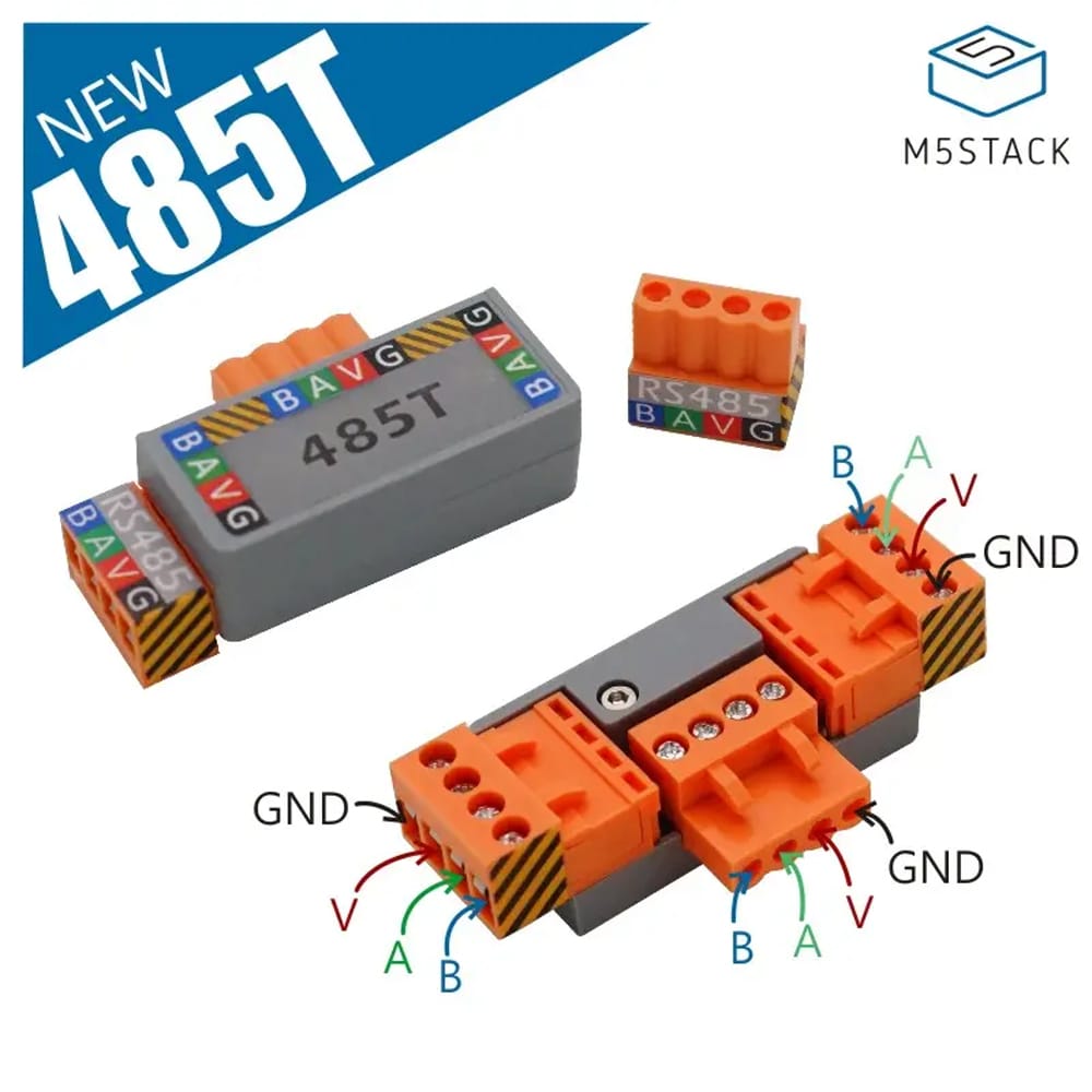 M5Stack RS485T T-Shaped Connector by M5Stack - The Pi Hut