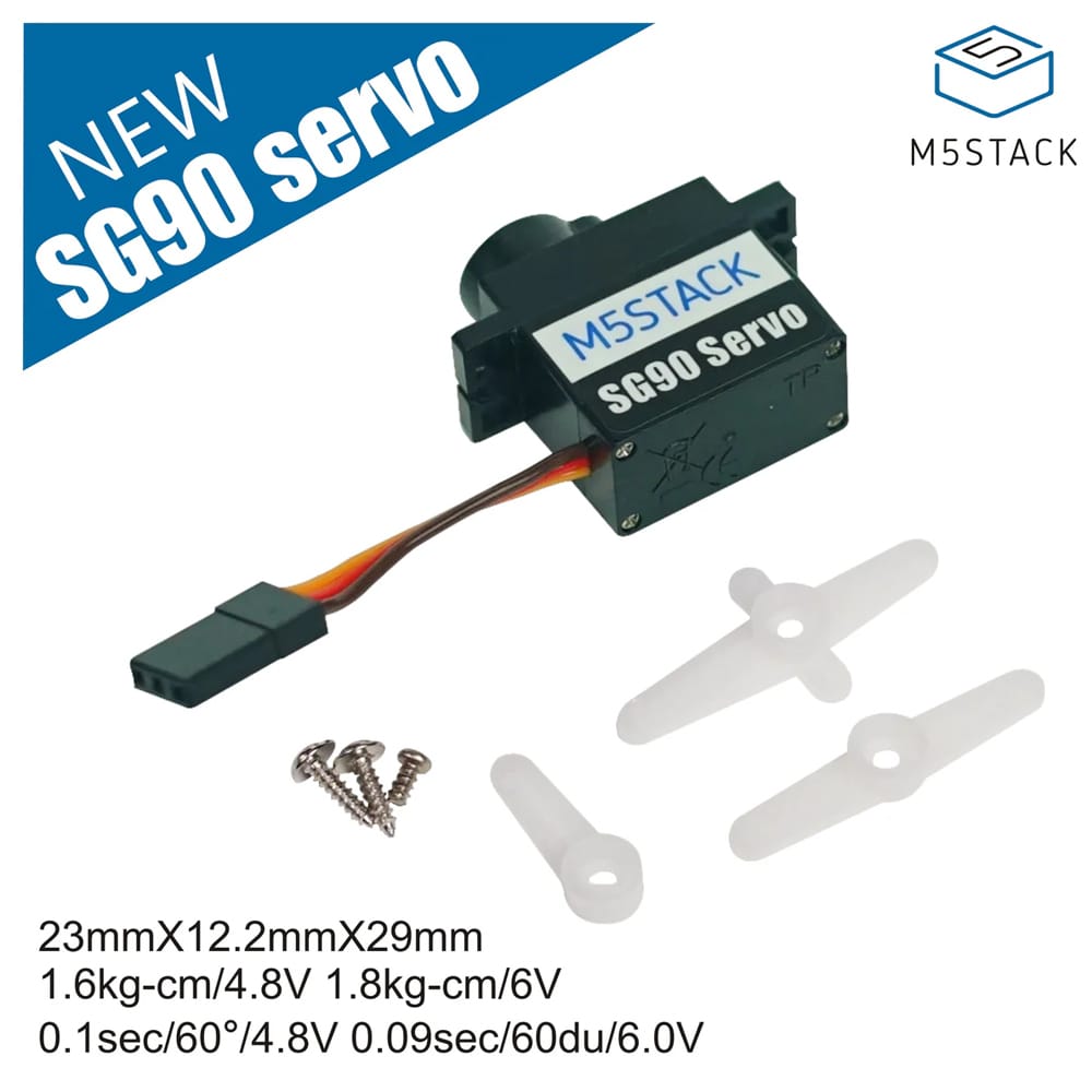 M5Stack SG90 Servo by M5Stack - The Pi Hut