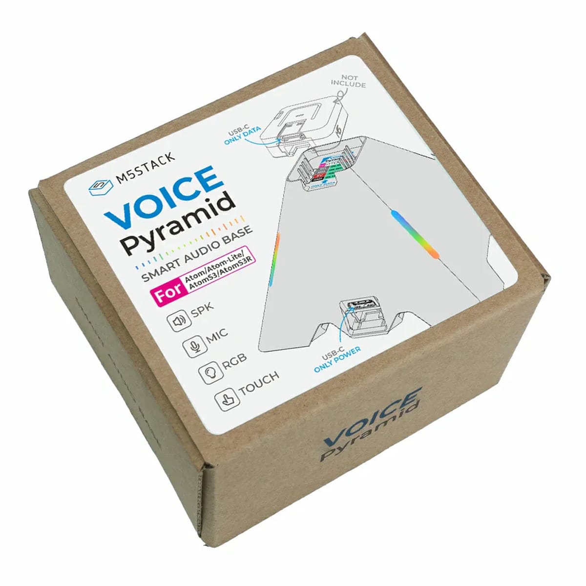 M5Stack Voice Pyramid Smart Speaker Base by M5Stack - The Pi Hut