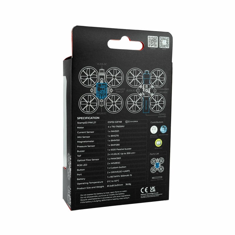 M5Stamp Fly with M5StampS3 by M5Stack - The Pi Hut