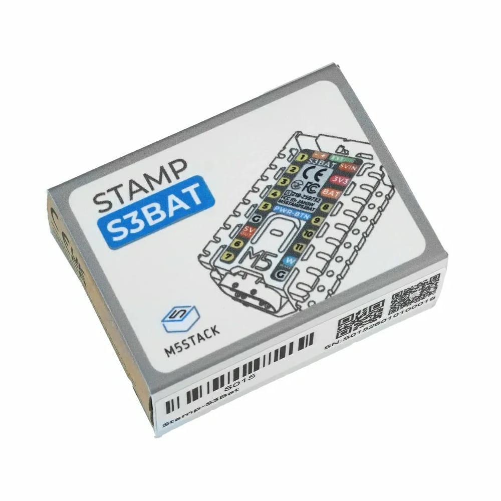 M5StampS3 BAT Module with Battery Connector by M5Stack - The Pi Hut