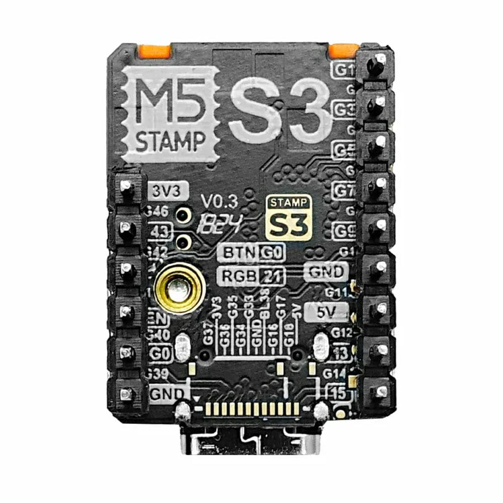 M5StampS3A with 2.54 Header Pin by M5Stack - The Pi Hut