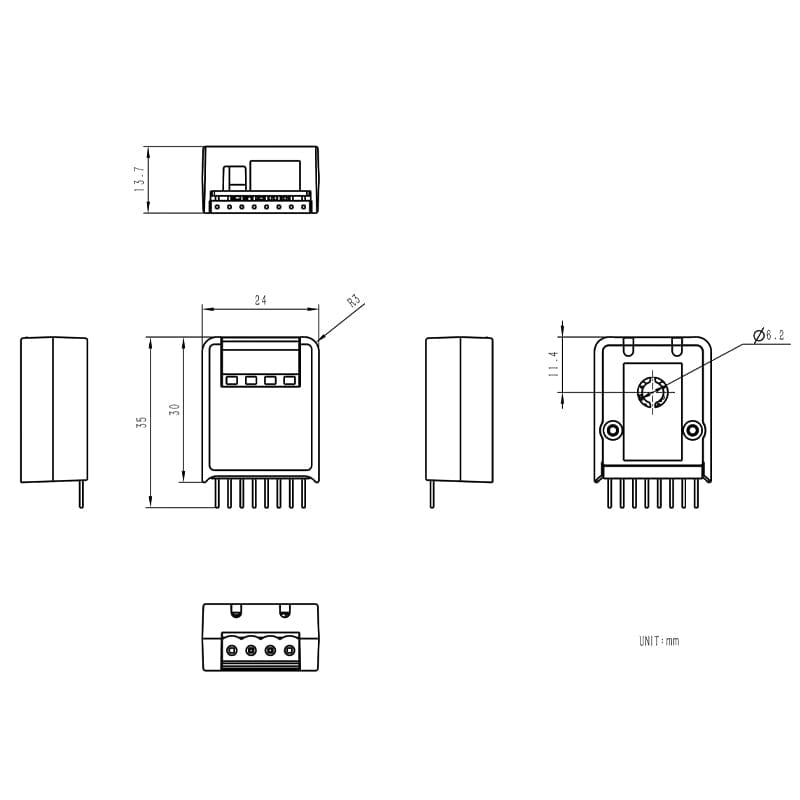 M5StickC DAC 2 Hat (GP8413) by M5Stack - The Pi Hut