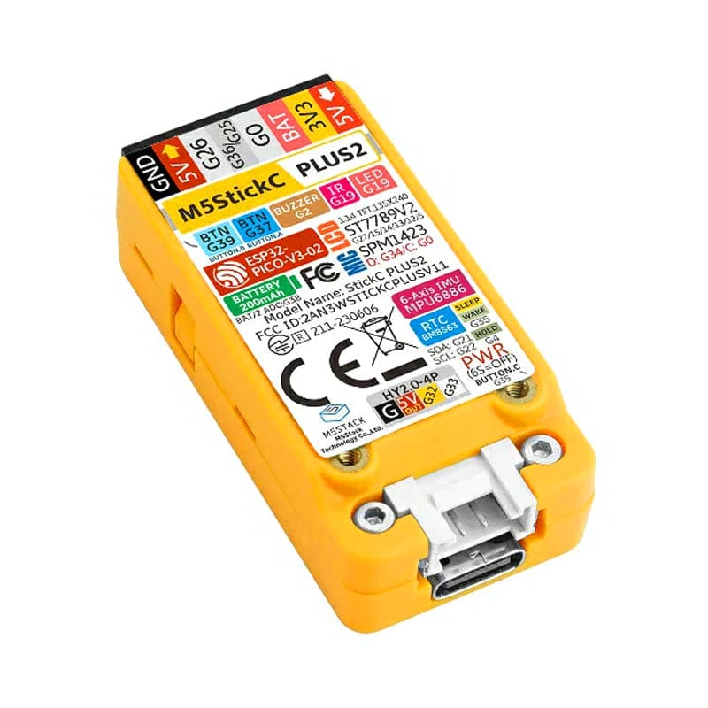 M5StickC PLUS2 ESP32 Mini IoT Development Kit by M5Stack - The Pi Hut